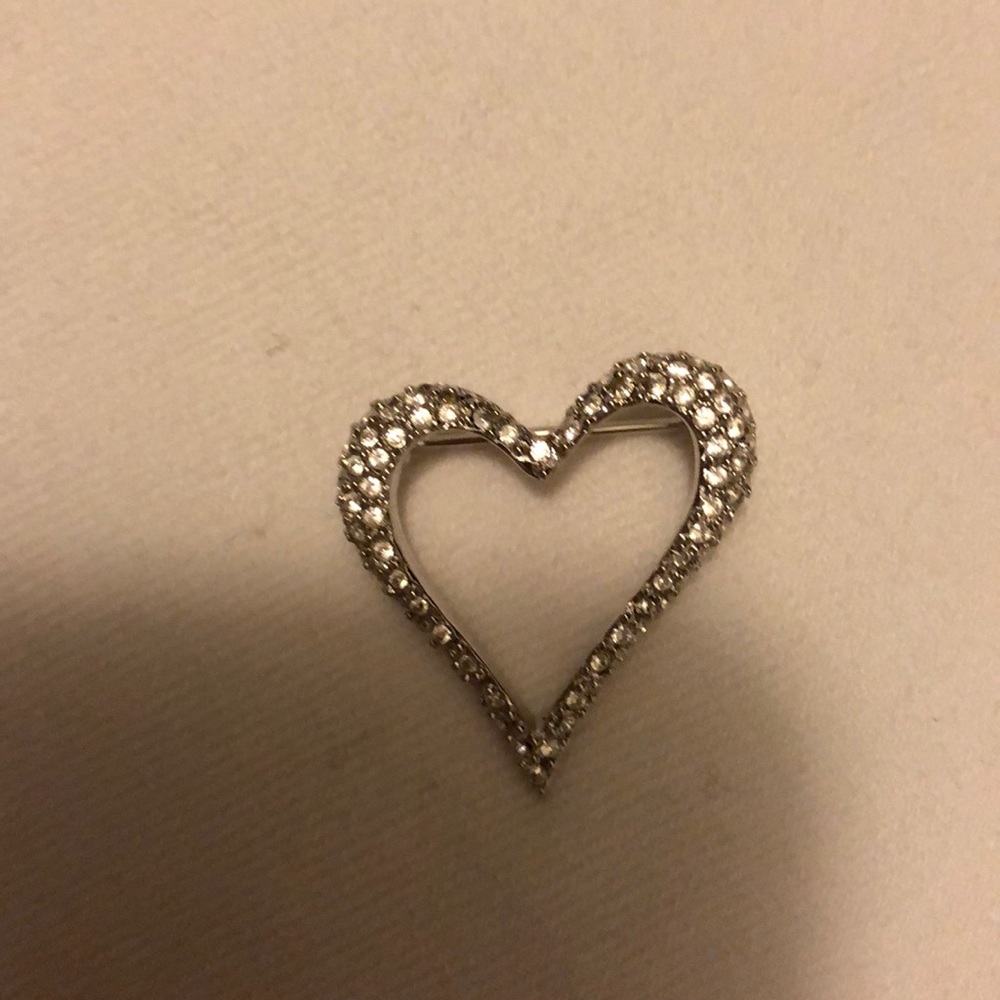 Heart brooch - Picture 3 of 4